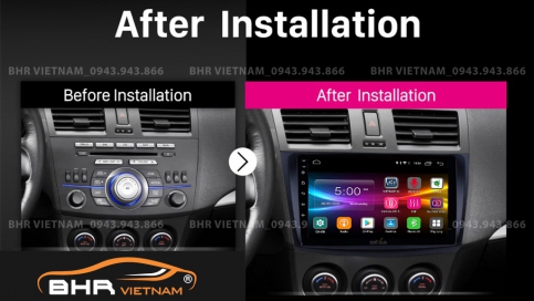 Màn hình DVD Android xe Mazda 3 2009 - 2013 | Kovar T1